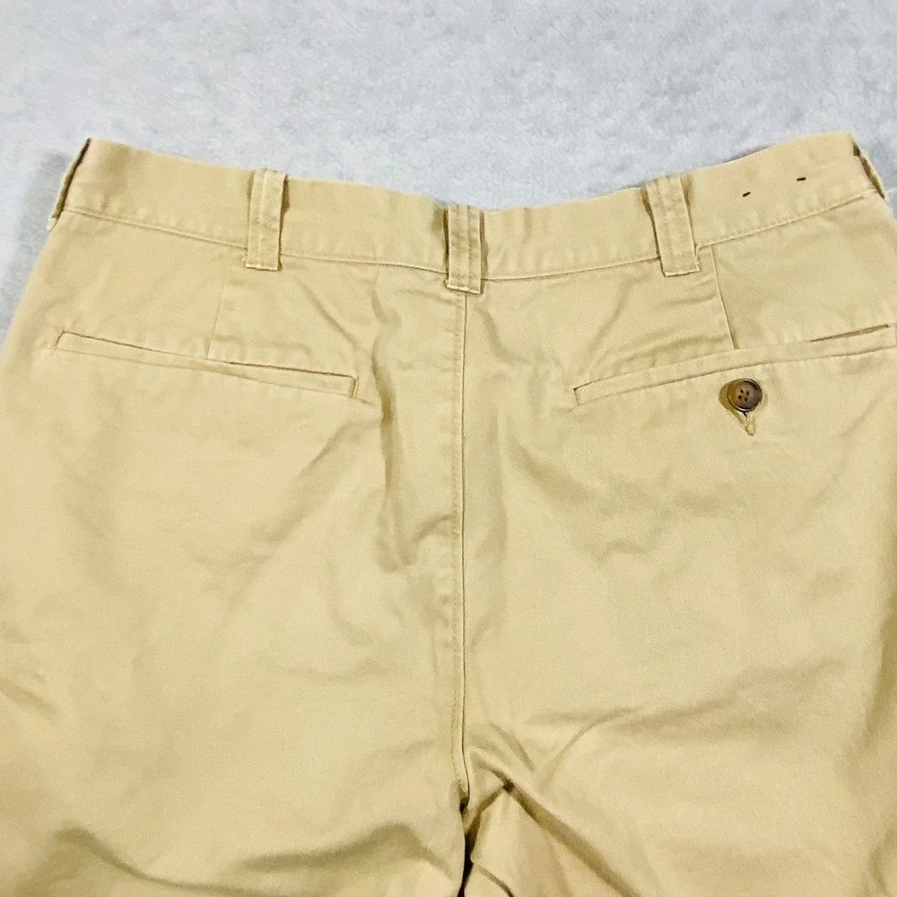 J.Crew Gramercy Shorts Mens 30 Tan‎ Khaki 100% Cotton Twill Chino Flat Front